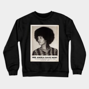 Free Angela Davis Crewneck Sweatshirt